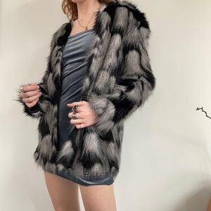 NEW FAUX FUR JACKET